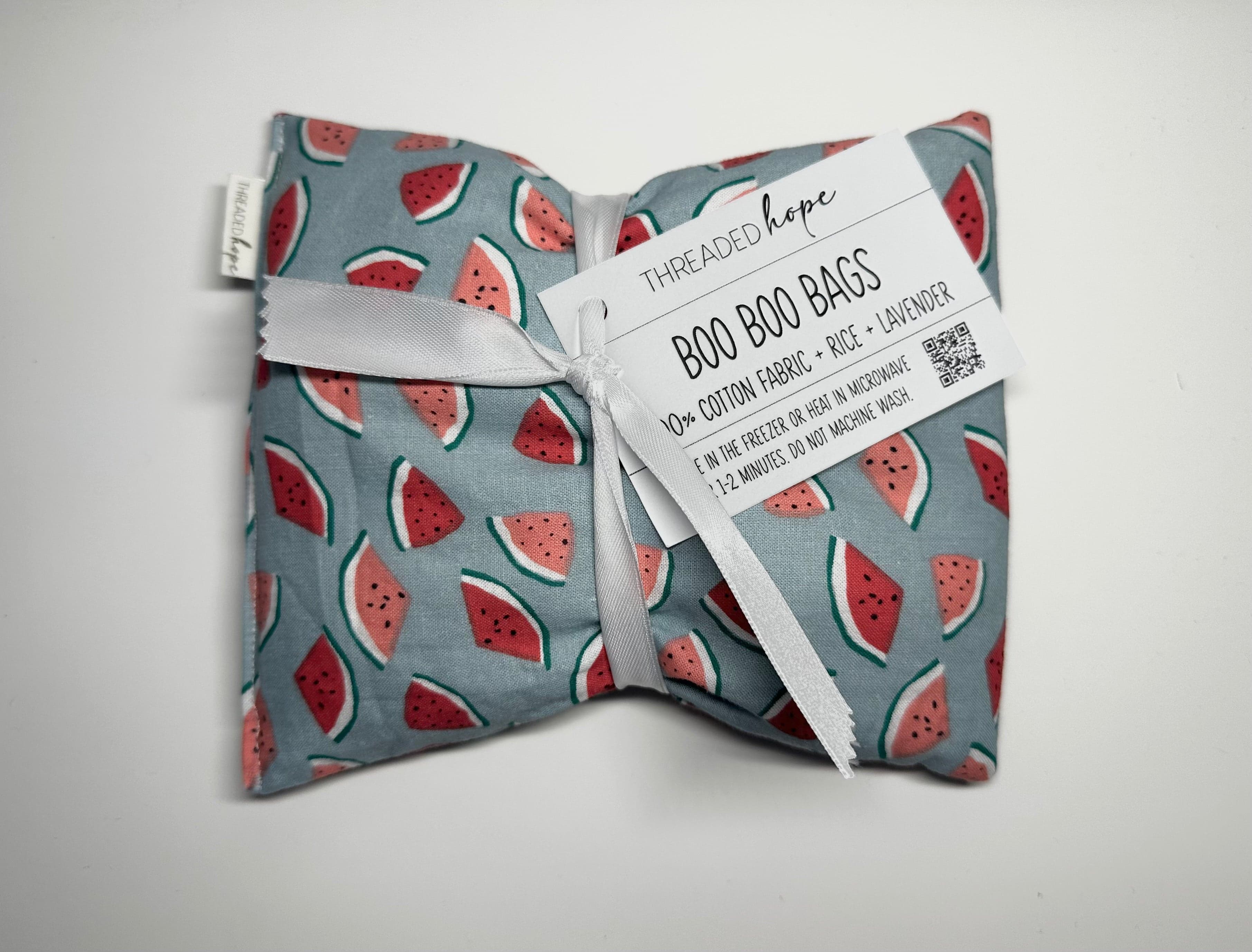 Cotton Watermelon Boo Boo Bag